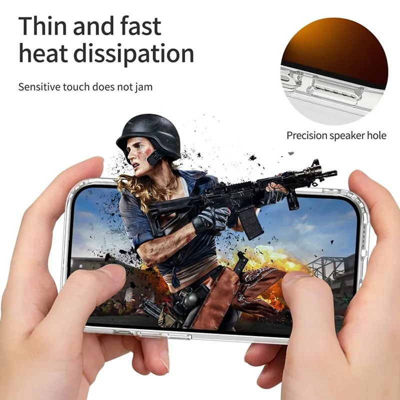 iPhone 11 Pro Max Clear Protective Case with Magnetic Ring - Image 5