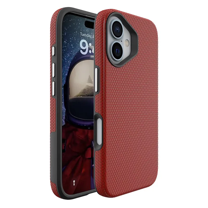 iPhone 17 Rugged Shockproof Case with Magnetic Ring