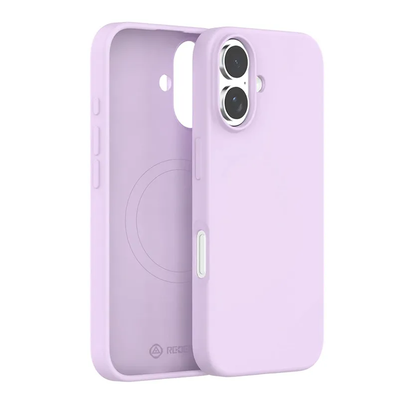 iPhone 17 Liquid Silicone Case with Magnetic Ring