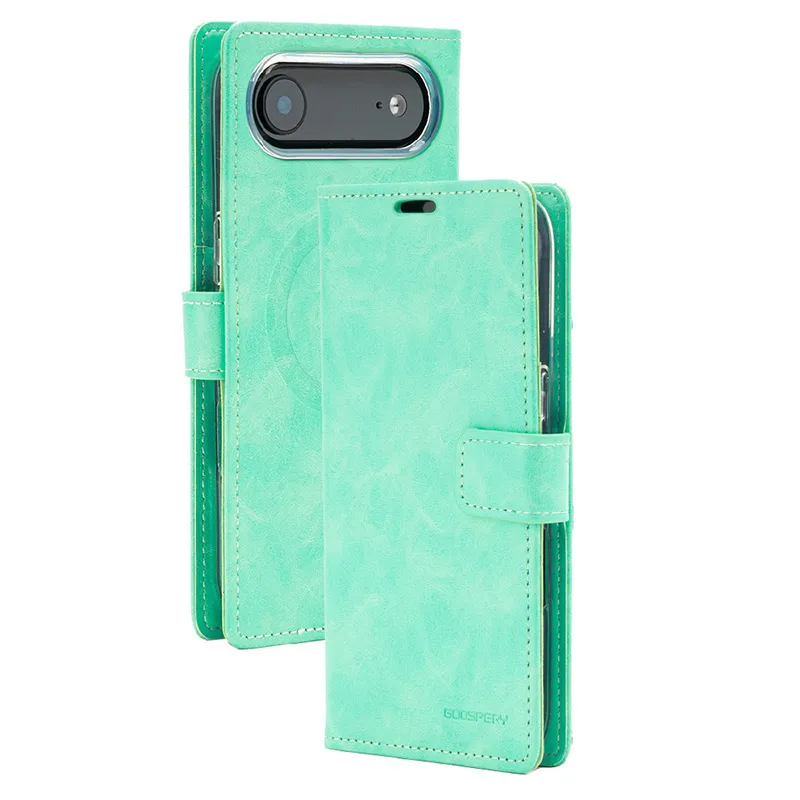 iPhone 17 Air Diary Wallet Case with Magnetic Ring