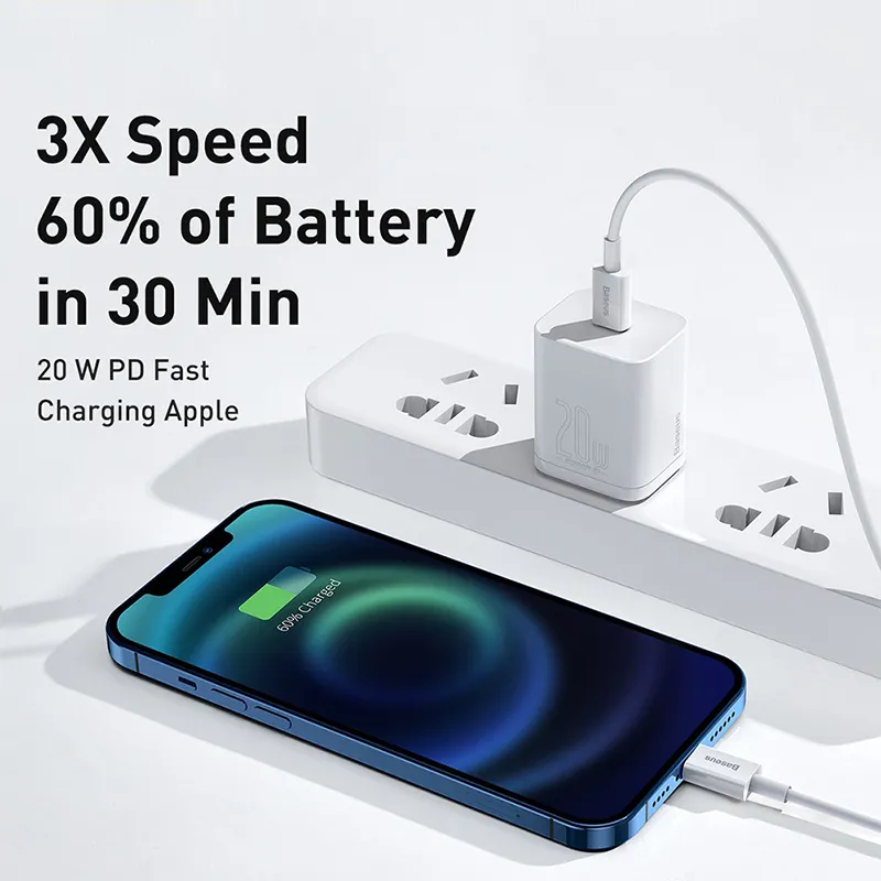 Baseus Type-C to Lightning Fast Charging & Data Cable for iPhone - Image 3