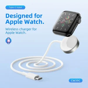 Alternative view of USB to Wireless Charger for Apple & Samsung Watch