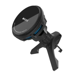 iQuick 15W Wireless Charger Car Mount with Cooling Semiconductor Radiator