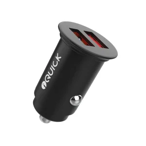 iQuick 36W Dual USB-A Ports Fast Car Charger