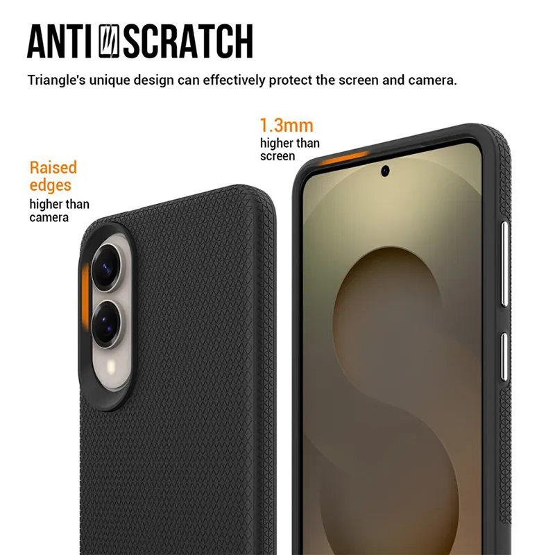 Samsung Galaxy S25 Edge Rugged Shockproof Case with Magnetic Ring - Image 7