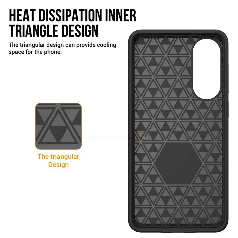 Samsung Galaxy S25 Edge Rugged Shockproof Case with Magnetic Ring - Image 5