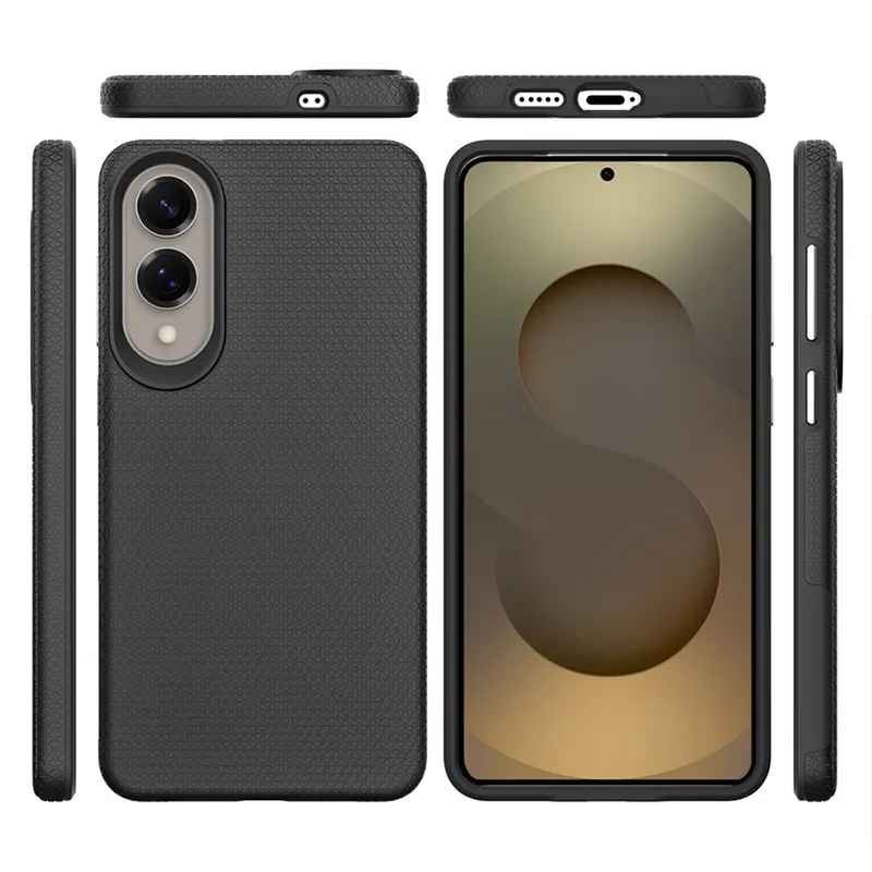 Samsung Galaxy S25 Edge Rugged Shockproof Case with Magnetic Ring - Image 3