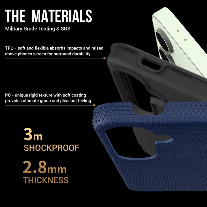 Samsung Galaxy S24 FE Rugged Shockproof Case with Magnetic Ring - Image 5