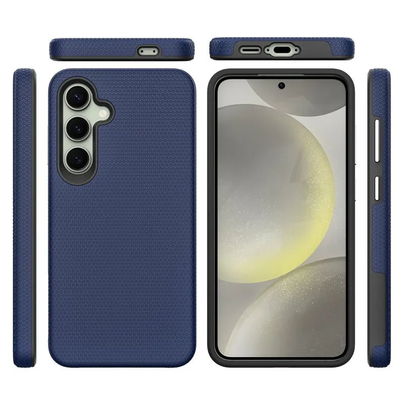 Samsung Galaxy S24 FE Rugged Shockproof Case with Magnetic Ring - Image 2