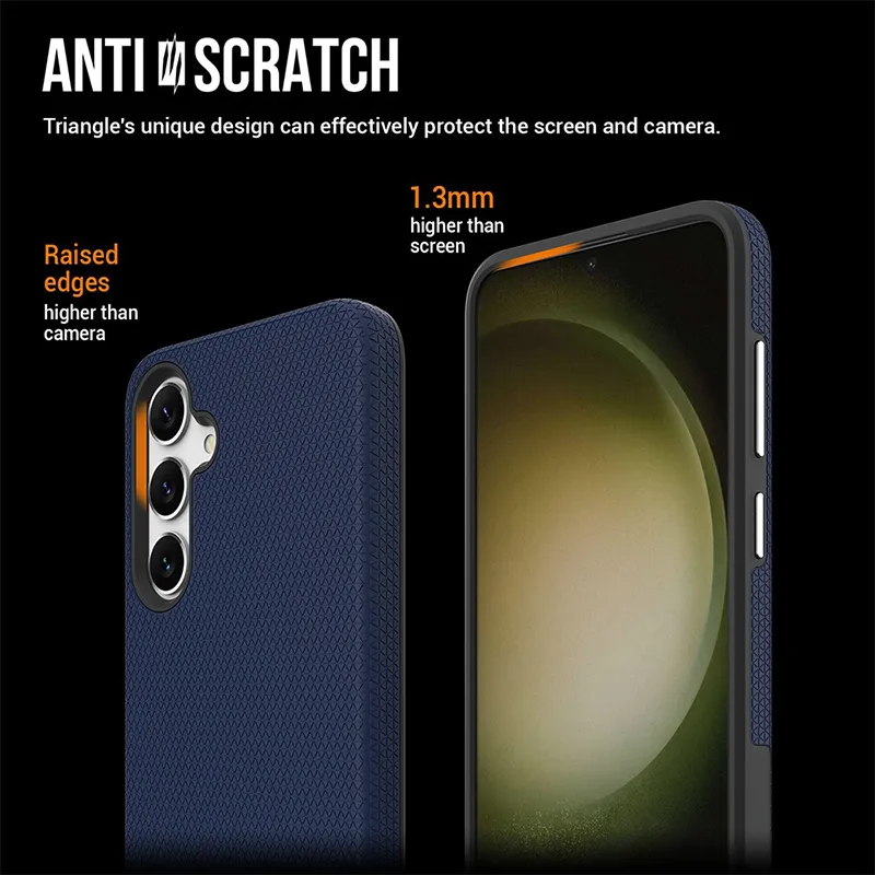 Samsung Galaxy S24 Plus / S25 Plus Rugged Shockproof Case with Magnetic Ring - Image 6