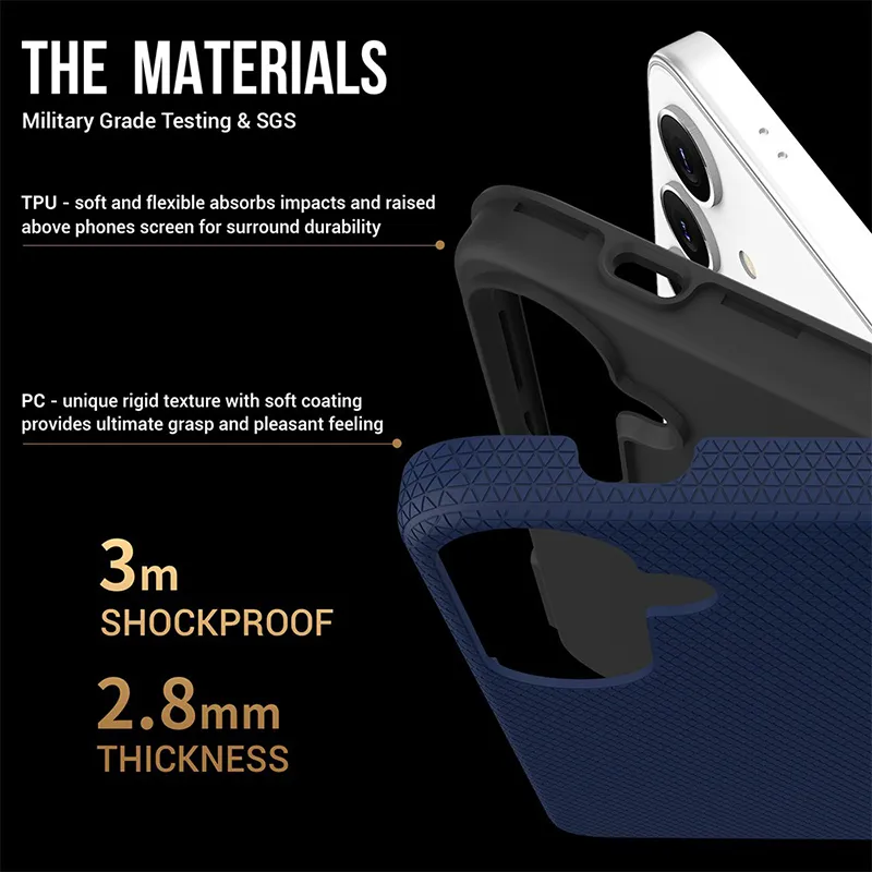 Samsung Galaxy S24 Plus / S25 Plus Rugged Shockproof Case with Magnetic Ring - Image 5