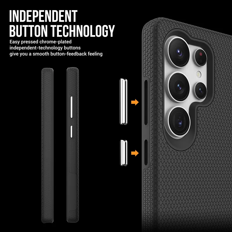 Samsung Galaxy S25 Ultra Rugged Shockproof Case with Magnetic Ring - Image 6