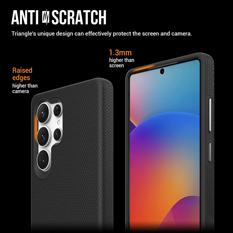 Samsung Galaxy S25 Ultra Rugged Shockproof Case with Magnetic Ring - Image 4