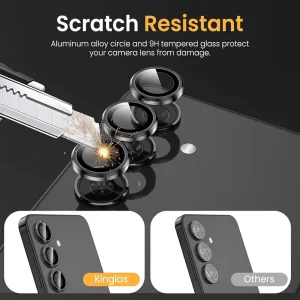 Alternative view of Samsung Galaxy S23 / S23 Plus Individual Camera Lens Protector