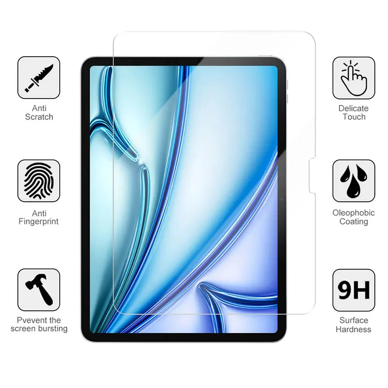 iPad Air 11 (2024) / (2025) / (2026) Tempered Glass Screen Protector - Image 3