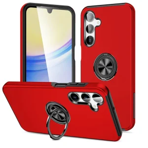 Samsung Galaxy A16 5G Shockproof Case with Ring Holder