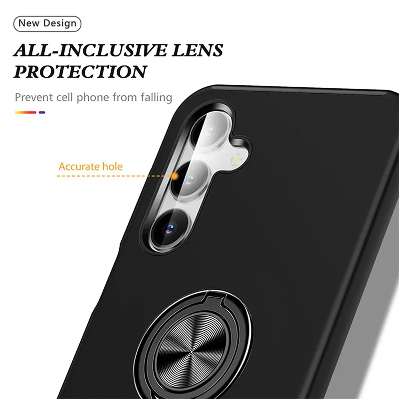 Samsung Galaxy A36 5G / A37 5G / A56 5G Shockproof Case with Ring Holder - Image 6