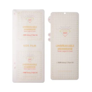 Alternative view of Samsung Galaxy Z Flip 4 Soft Hydrogel Screen Protector Pack