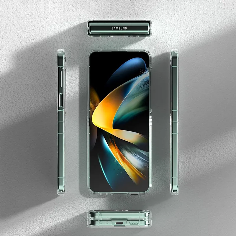 Samsung Galaxy Flip 6 Clear Protective Case - Image 2