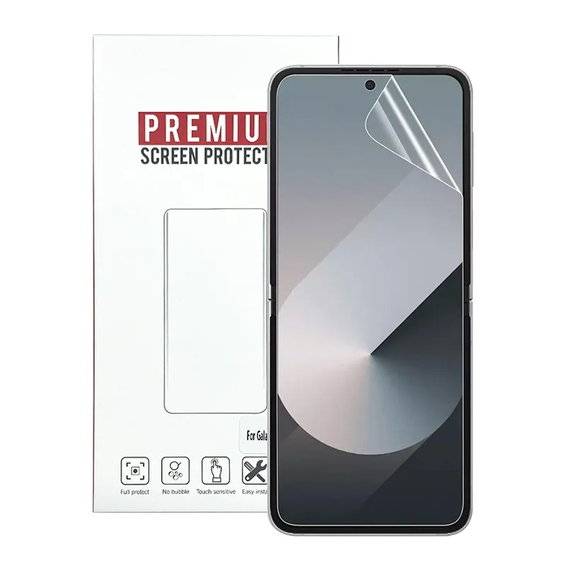 Samsung Galaxy Z Flip 6 Soft Hydrogel Screen Protector Pack - Image 2