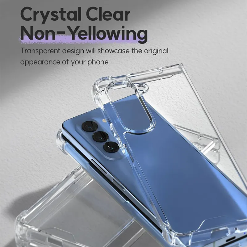 Samsung Galaxy Fold 5 Clear Protective Case - Image 4