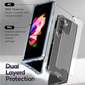 Alternative view of Samsung Galaxy Fold 6 Clear Protective Case