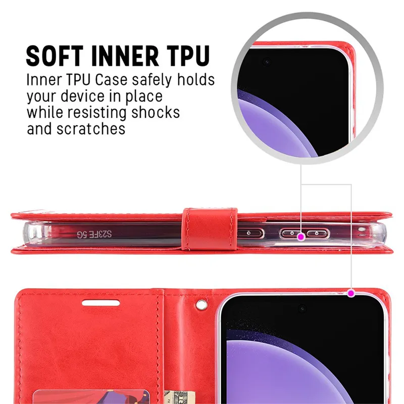 Samsung Galaxy S23 FE Diary Wallet Case - Image 4