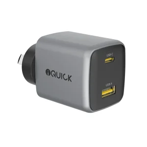 iQuick 30W GaN II Type-C & USB-A Dual Fast Charger